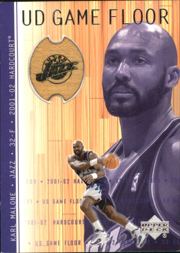2001-02 Upper Deck Hardcourt UD Game Floor #KM Karl Malone