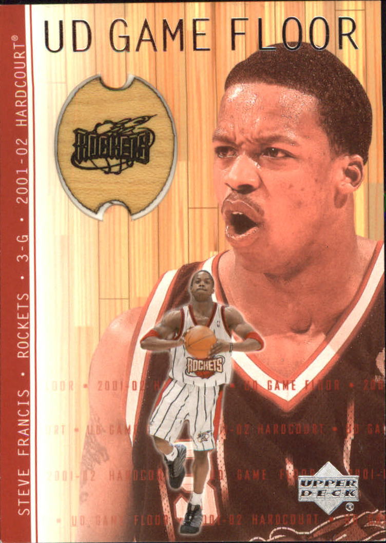2001-02 Upper Deck Hardcourt UD Game Floor #SF Steve Francis