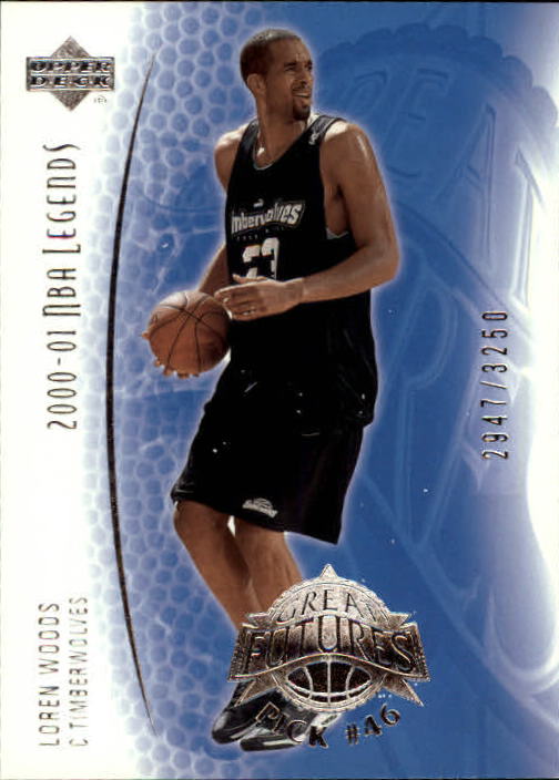 2001-02 Upper Deck Legends #104 Loren Woods RC