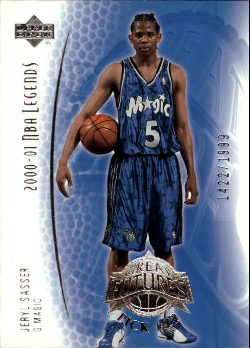 2001-02 Upper Deck Legends #111 Jeryl Sasser RC