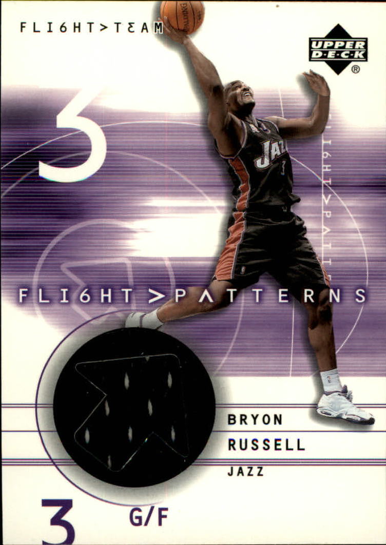 2001-02 Upper Deck Flight Team Flight Patterns #BR Bryon Russell