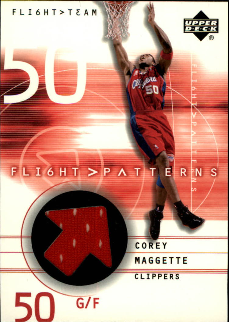 2001-02 Upper Deck Flight Team Flight Patterns #CM Corey Maggette front image