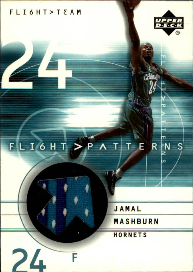 2001-02 Upper Deck Flight Team Flight Patterns #JM Jamal Mashburn