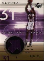 2001-02 Upper Deck Flight Team Flight Patterns Gold #SH Shawn Marion