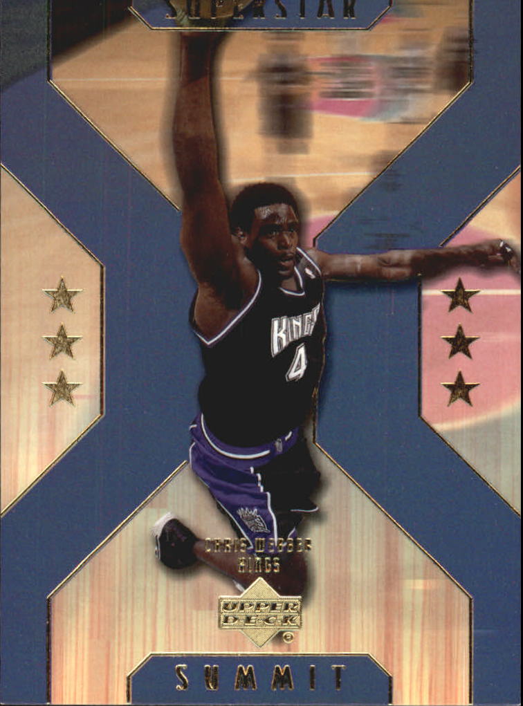 2001-02 Upper Deck Superstar Summit #SS4 Chris Webber