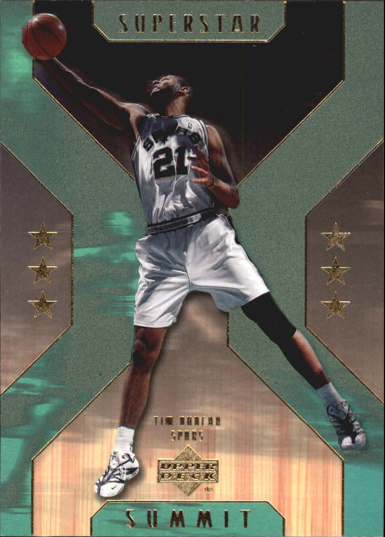 2001-02 Upper Deck Superstar Summit #SS6 Tim Duncan
