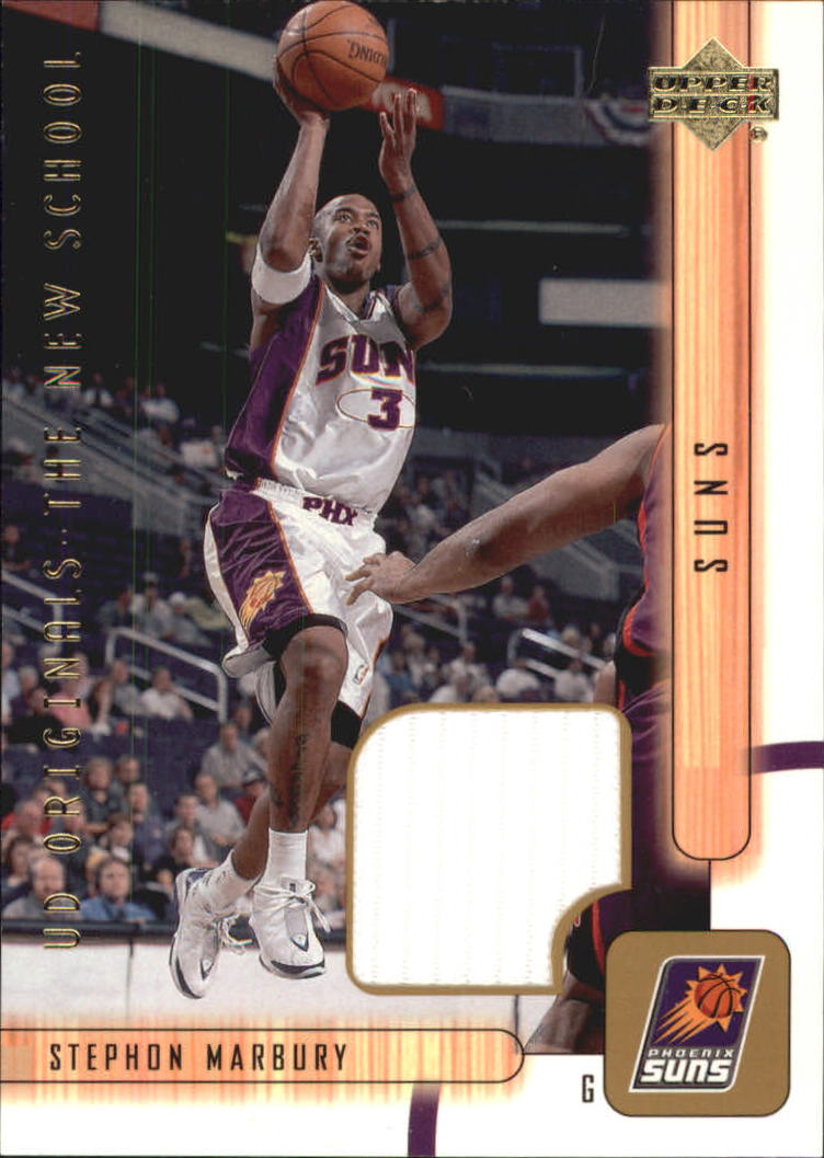2001-02 Upper Deck UD Originals Jerseys #SMO Stephon Marbury