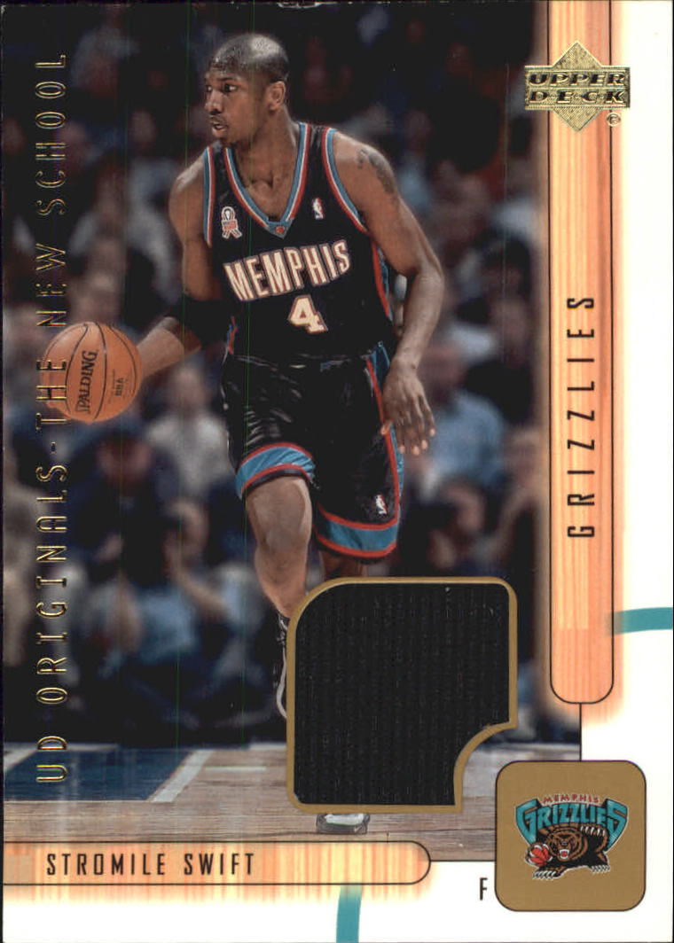2001-02 Upper Deck UD Originals Jerseys #SSO Stromile Swift