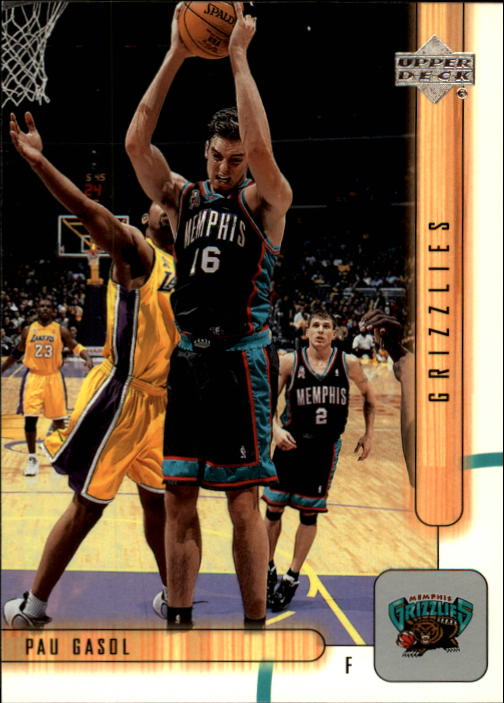 2001-02 Upper Deck #306 Pau Gasol