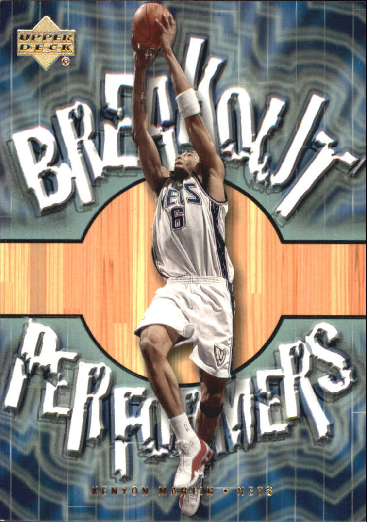 2001-02 Upper Deck Breakout Performers #BP1 Kenyon Martin