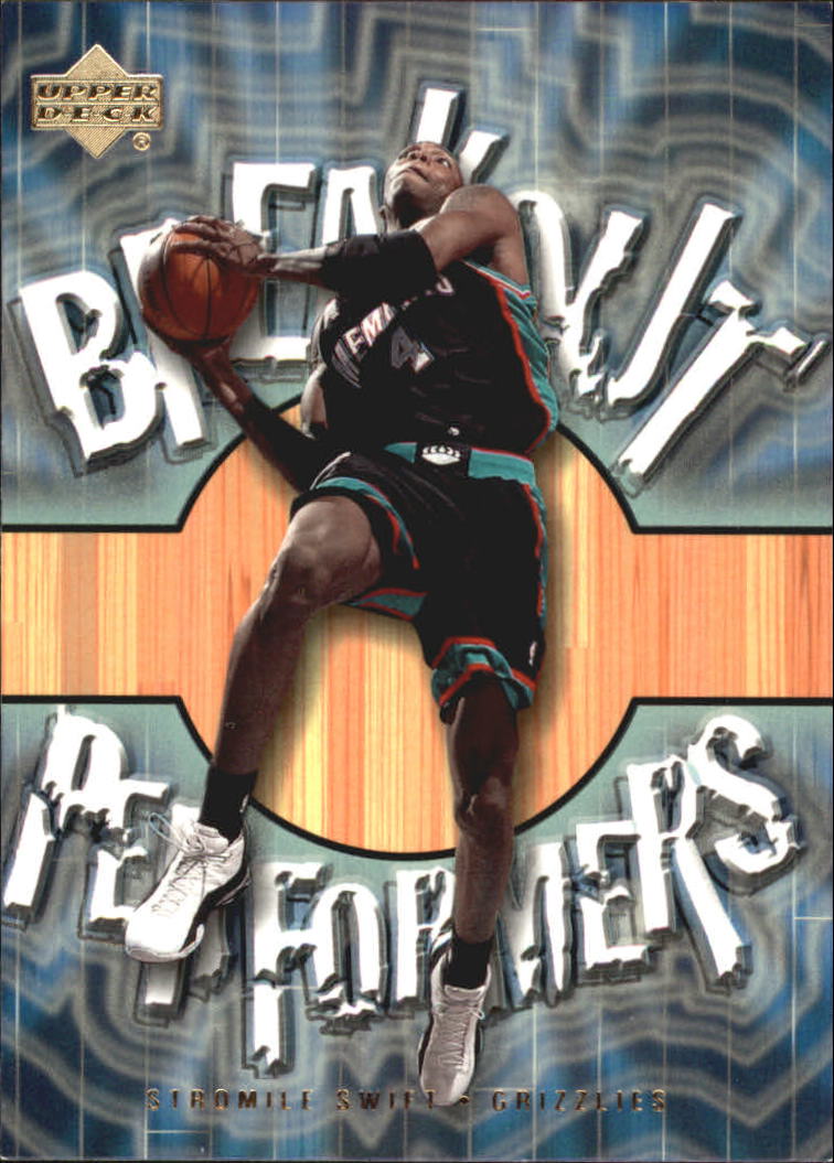 2001-02 Upper Deck Breakout Performers #BP3 Stromile Swift