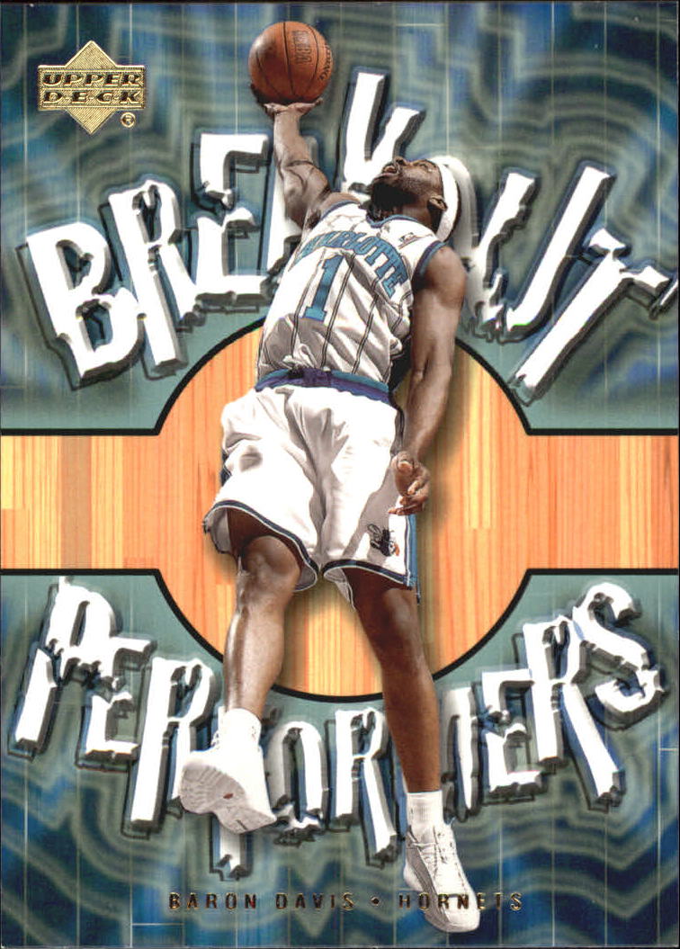 2001-02 Upper Deck Breakout Performers #BP4 Baron Davis