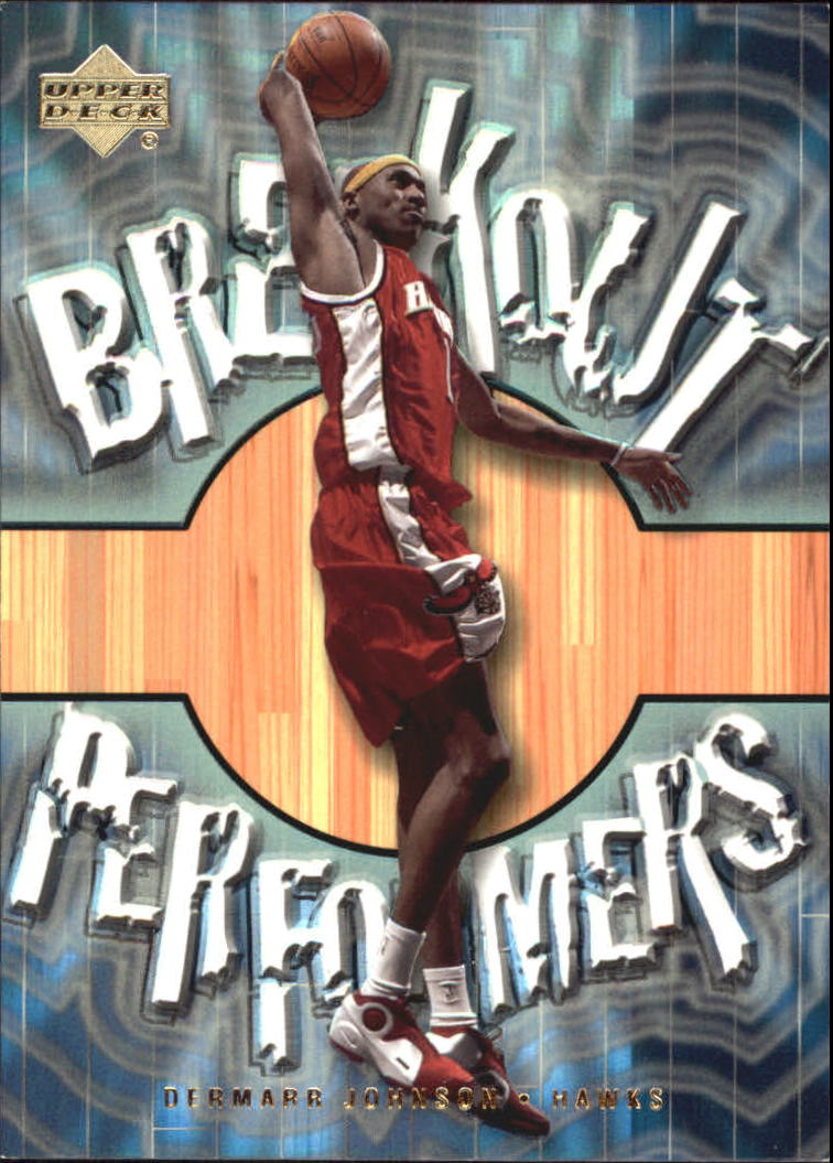 2001-02 Upper Deck Breakout Performers #BP9 DerMarr Johnson