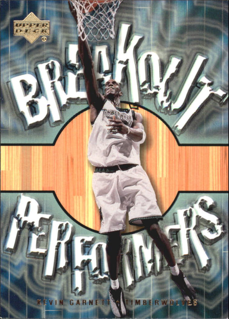 2001-02 Upper Deck Breakout Performers #BP11 Kevin Garnett