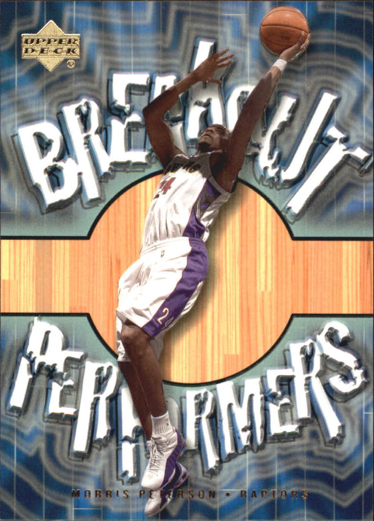 2001-02 Upper Deck Breakout Performers #BP12 Morris Peterson