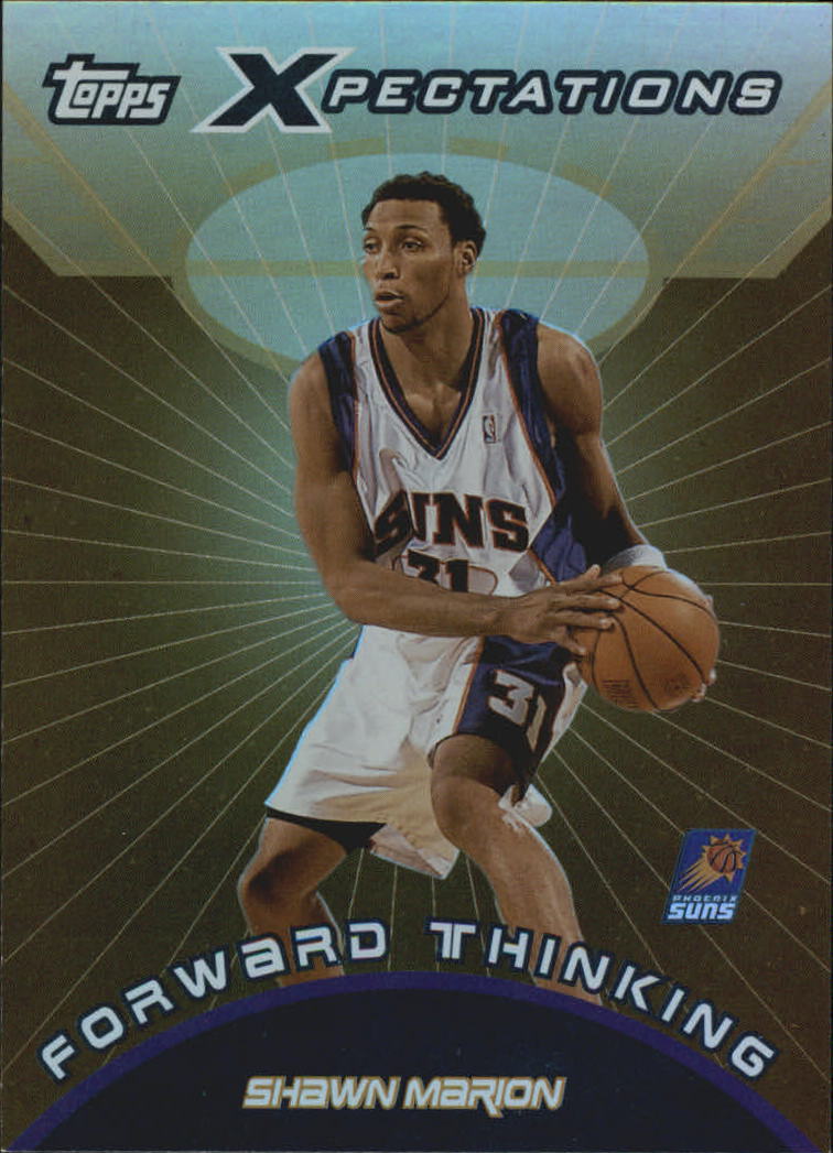2001-02 Topps Xpectations Forward Thinking #FT8 Shawn Marion