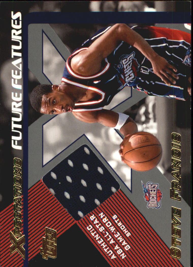 2001-02 Topps Xpectations Future Features #FFSF Steve Francis