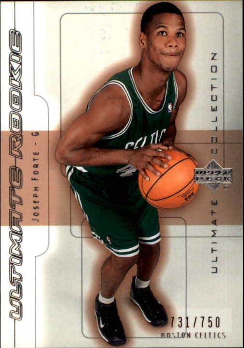 2001-02 Ultimate Collection #70 Joseph Forte RC