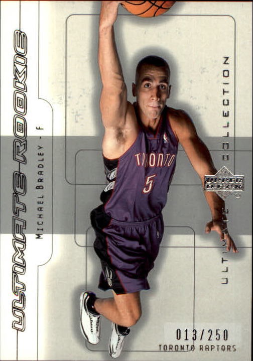 2001-02 Ultimate Collection #75 Michael Bradley RC