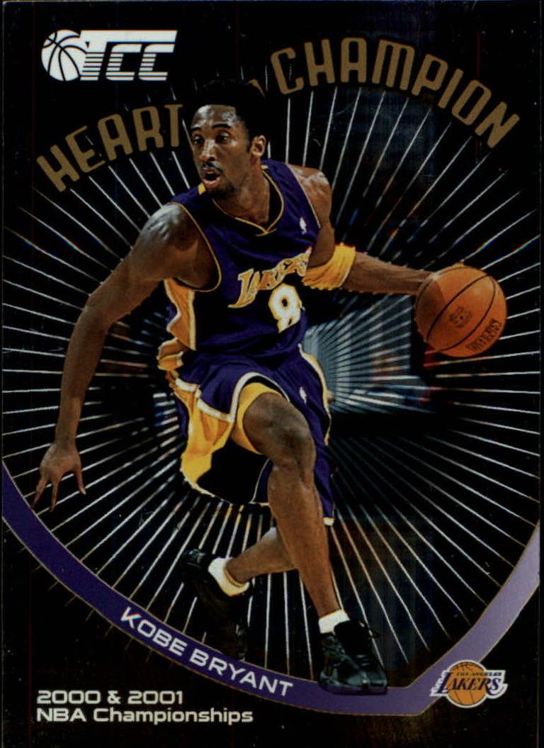 2001-02 Topps TCC Heart of a Champion #HC7 Kobe Bryant