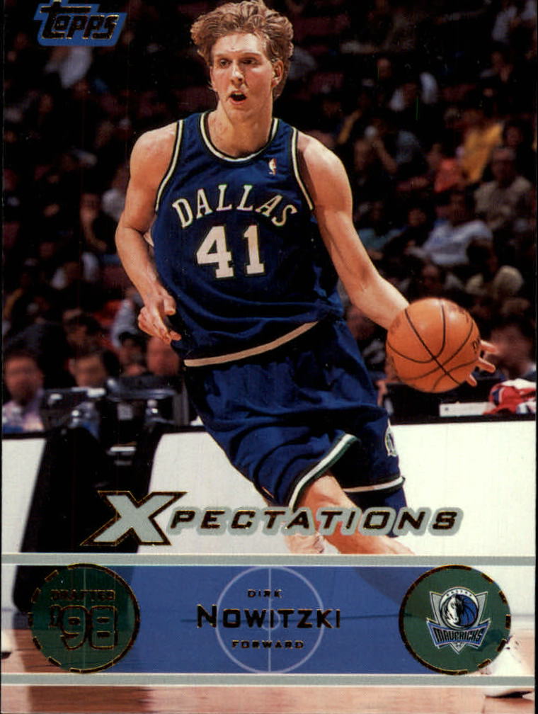 2001-02 Topps Xpectations #5 Dirk Nowitzki