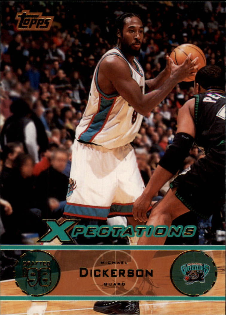 2001-02 Topps Xpectations #72 Michael Dickerson