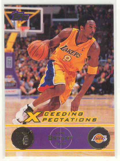 2001-02 Topps Xpectations #92 Kobe Bryant