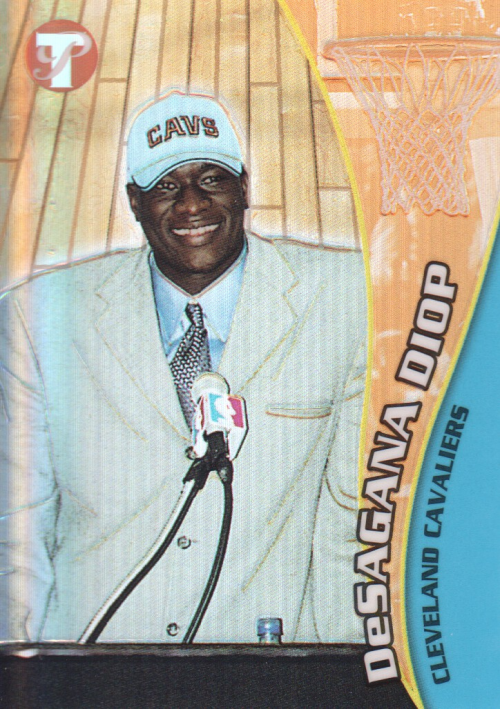 2001-02 Topps Pristine Refractors #78 Desagana Diop