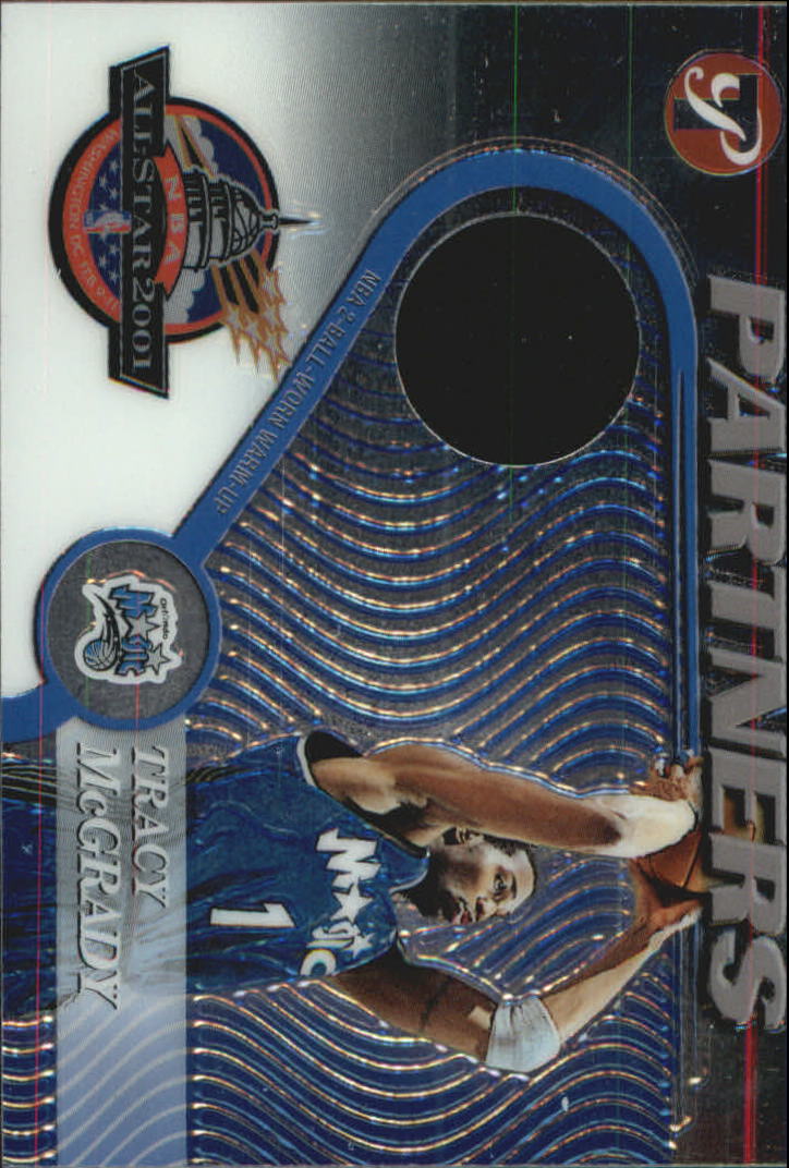 2001-02 Topps Pristine Partners #PATM Tracy McGrady