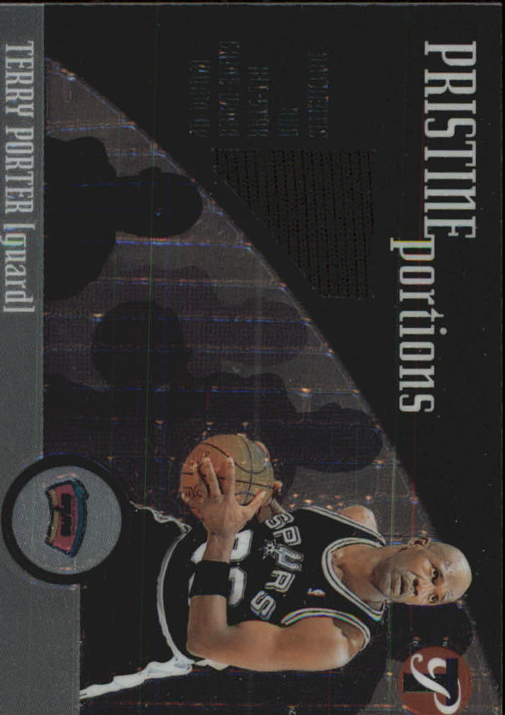 2001-02 Topps Pristine Portions #PPTP Terry Porter
