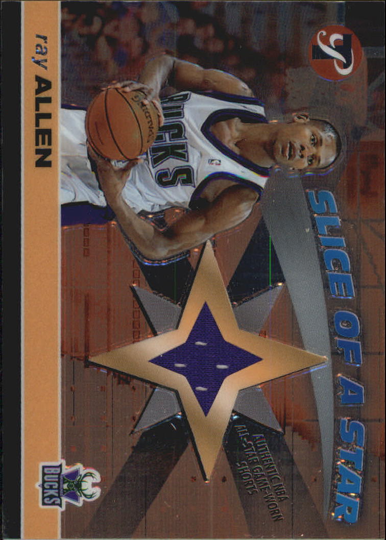 2001-02 Topps Pristine Slice of a Star #SRA Ray Allen