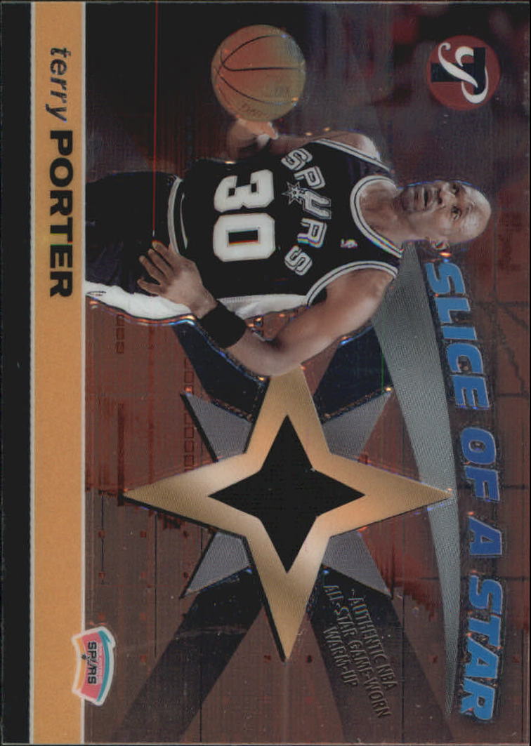 2001-02 Topps Pristine Slice of a Star #STP Terry Porter