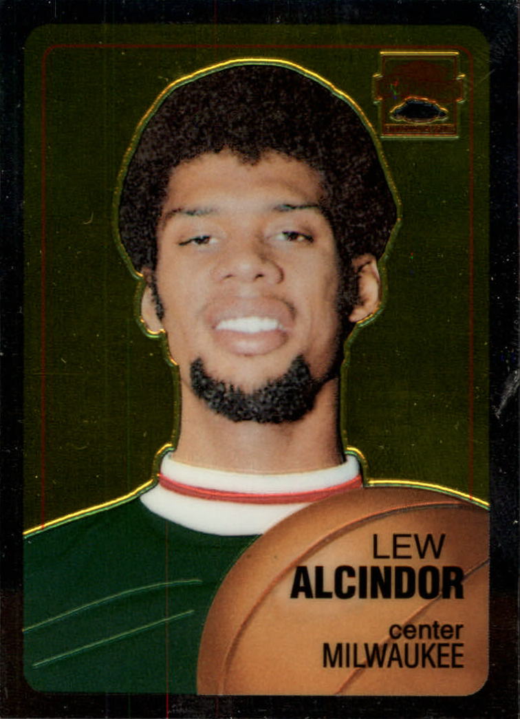 2001-02 Topps Chrome Kareem Abdul-Jabbar Reprints #2 Lew Alcindor