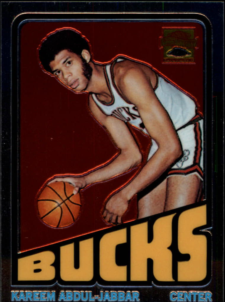 2001-02 Topps Chrome Kareem Abdul-Jabbar Reprints #4 Kareem Abdul-Jabbar