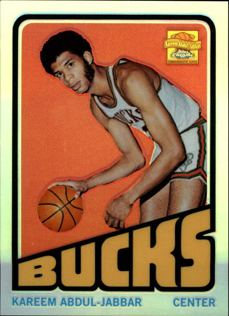 2001-02 Topps Chrome Kareem Abdul-Jabbar Reprints Refractors #4 Kareem Abdul-Jabbar