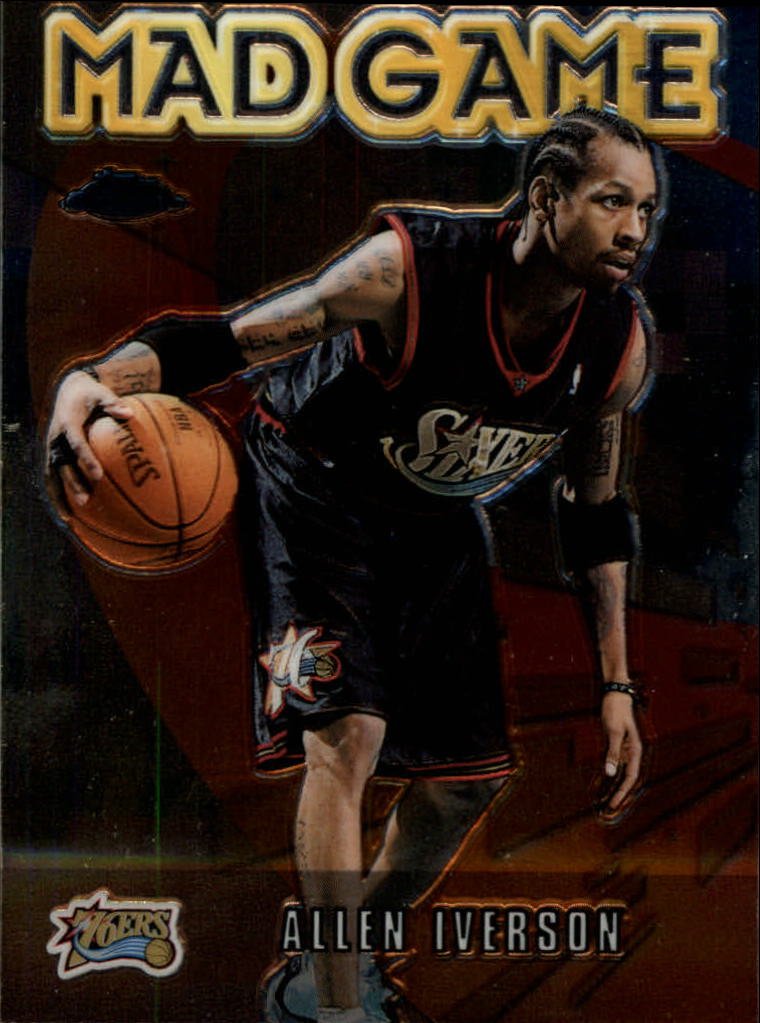 2001-02 Topps Chrome Mad Game #MG1 Allen Iverson