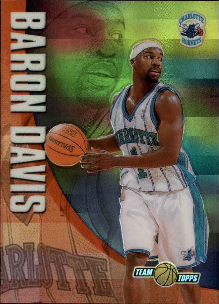 2001-02 Topps Chrome Team Topps Refractors #TT5 Baron Davis