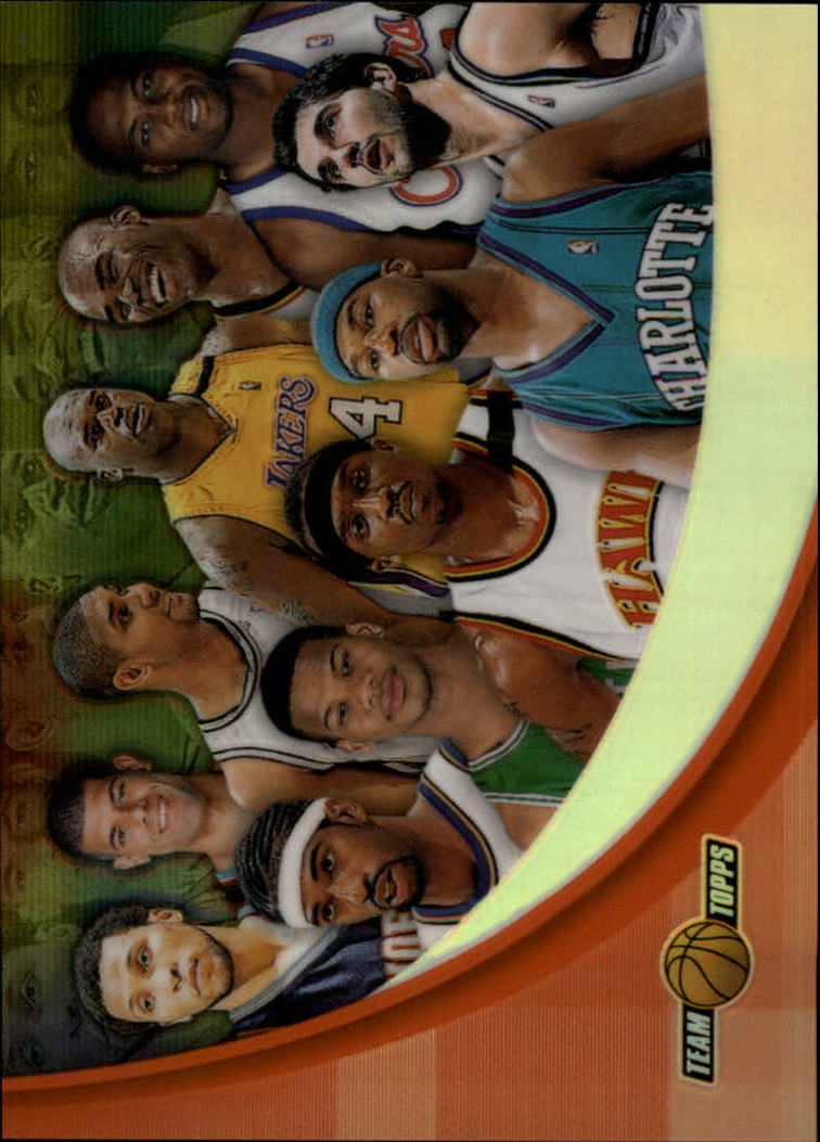 2001-02 Topps Chrome Team Topps Refractors #TT10 Team Photo