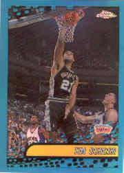2001-02 Topps Chrome Refractors #30 Tim Duncan