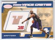 2001-02 Hoops Hot Prospects Inside Vince Carter #5 Vince Carter HS FLOOR/600