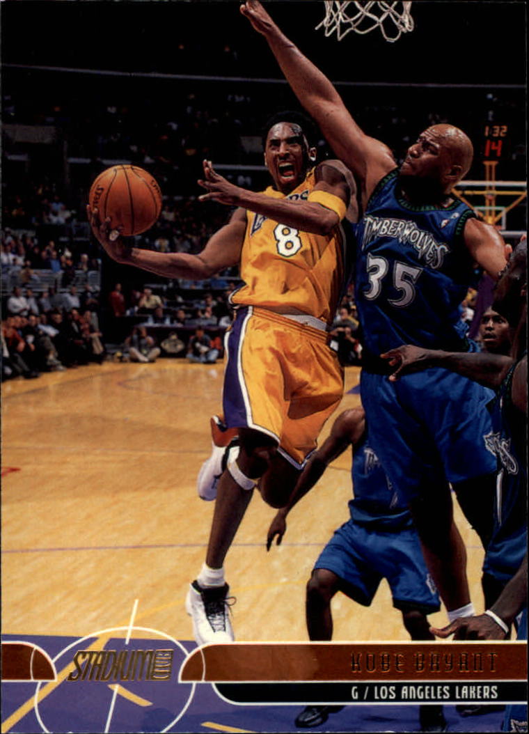 2001-02 Stadium Club #10 Kobe Bryant