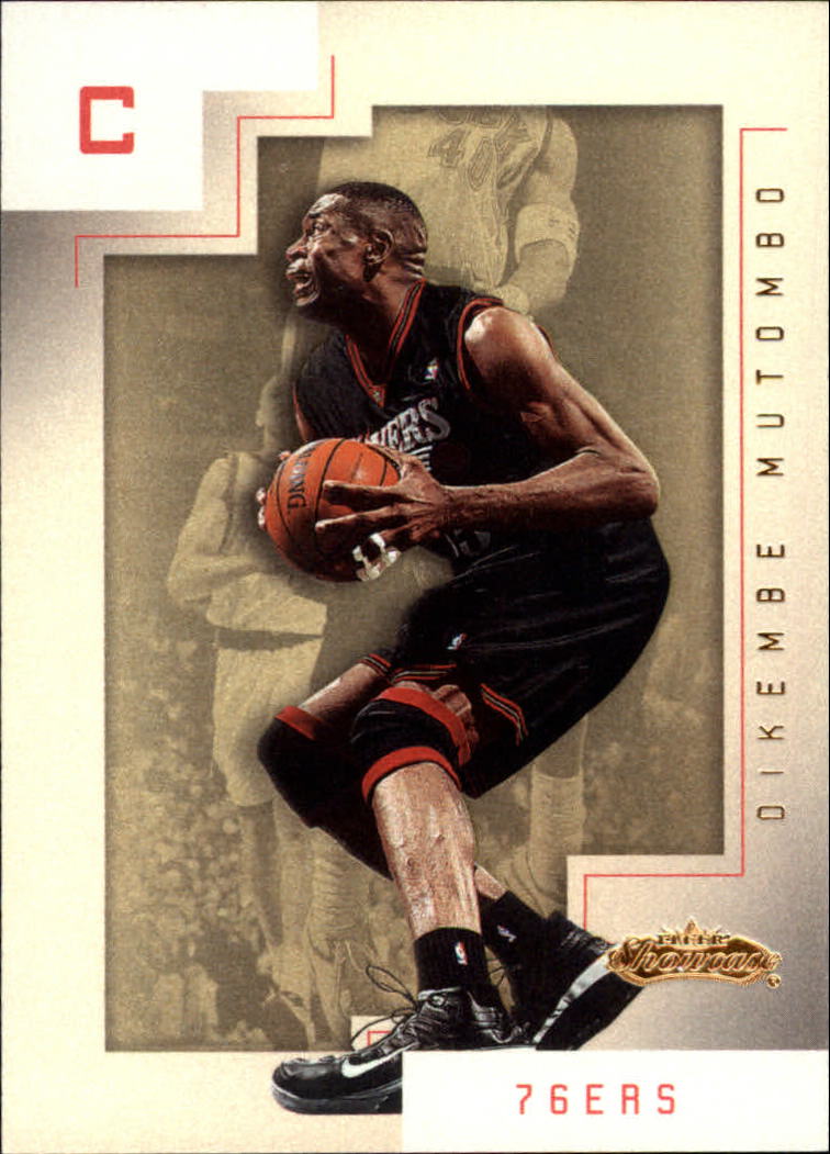 2001-02 Fleer Showcase #28 Dikembe Mutombo