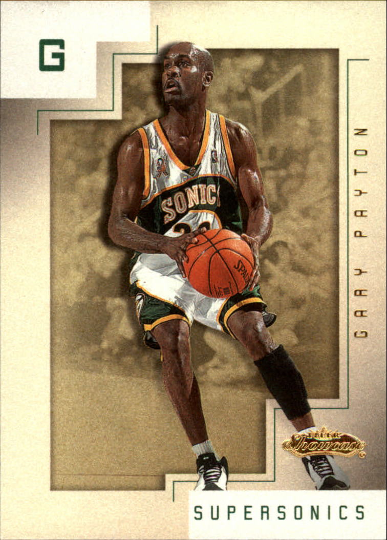 2001-02 Fleer Showcase #48 Gary Payton