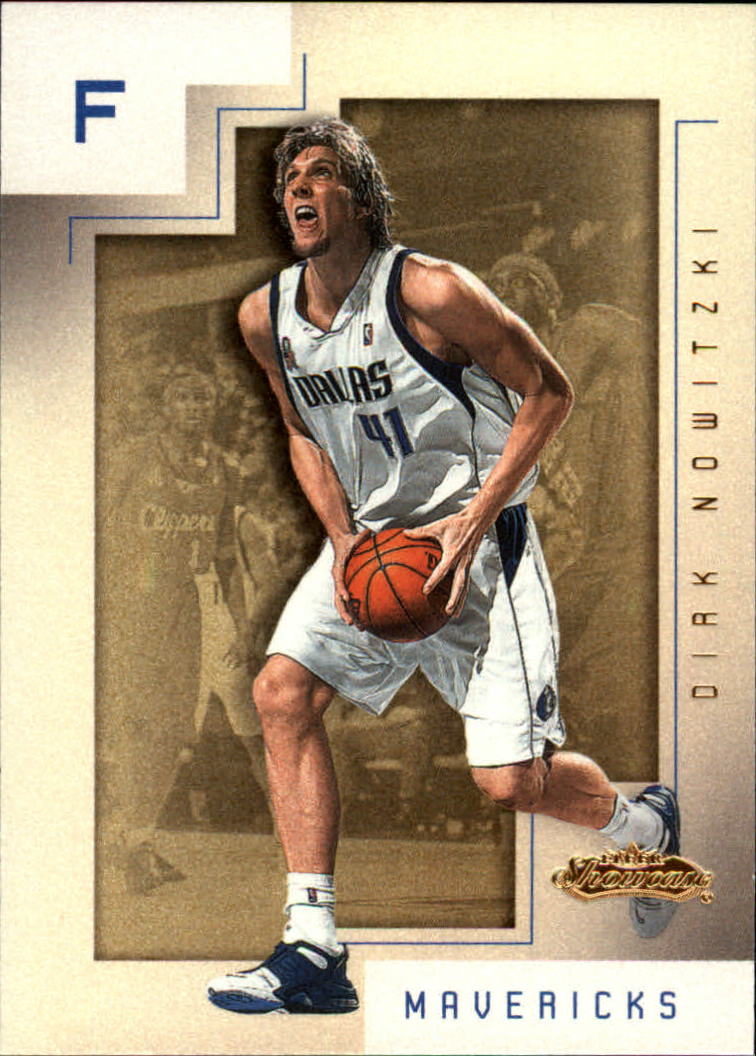 2001-02 Fleer Showcase #77 Dirk Nowitzki