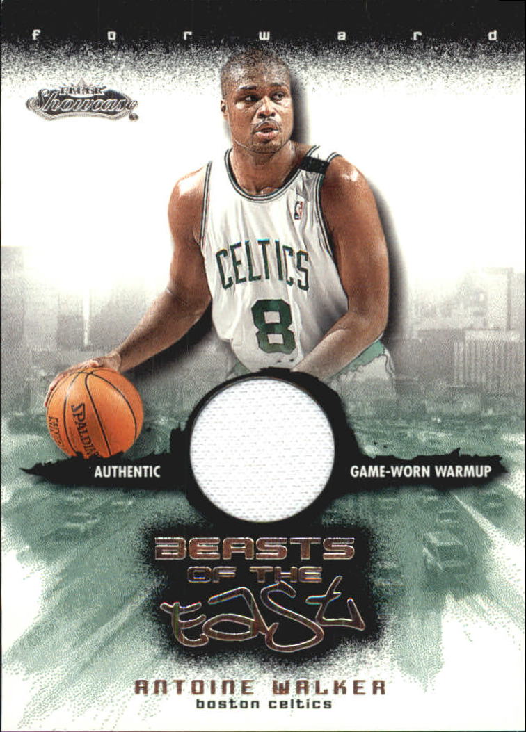 2001-02 Fleer Showcase Beasts of the East #7 Antoine Walker