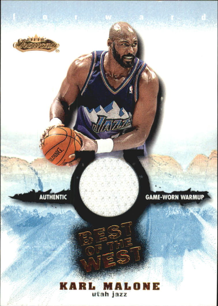 2001-02 Fleer Showcase Best of the West #2 Karl Malone