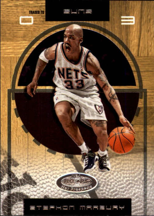 2001-02 Hoops Hot Prospects #80 Stephon Marbury