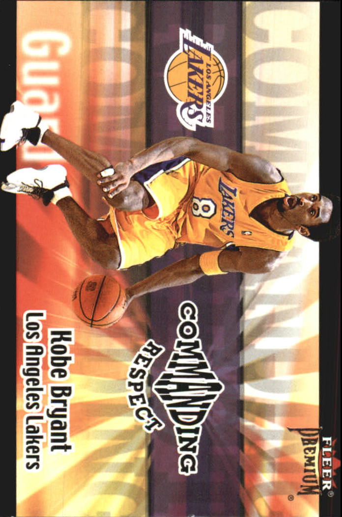 2001-02 Fleer Premium Commanding Respect #5 Kobe Bryant