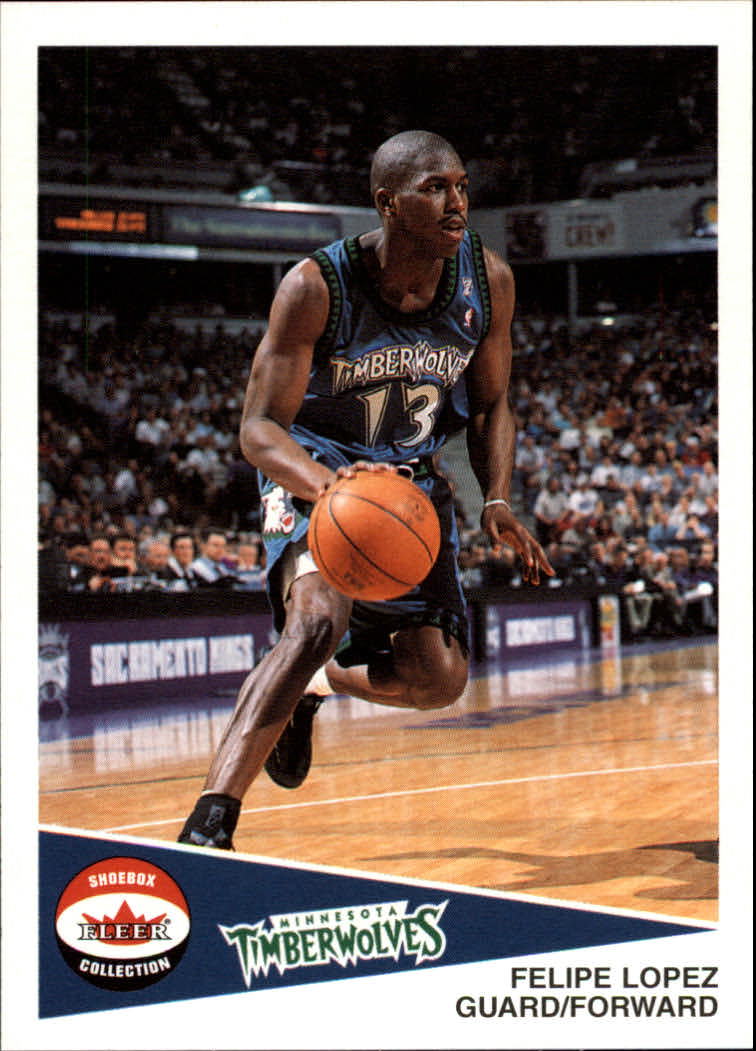2001-02 Fleer Shoebox #7 Felipe Lopez