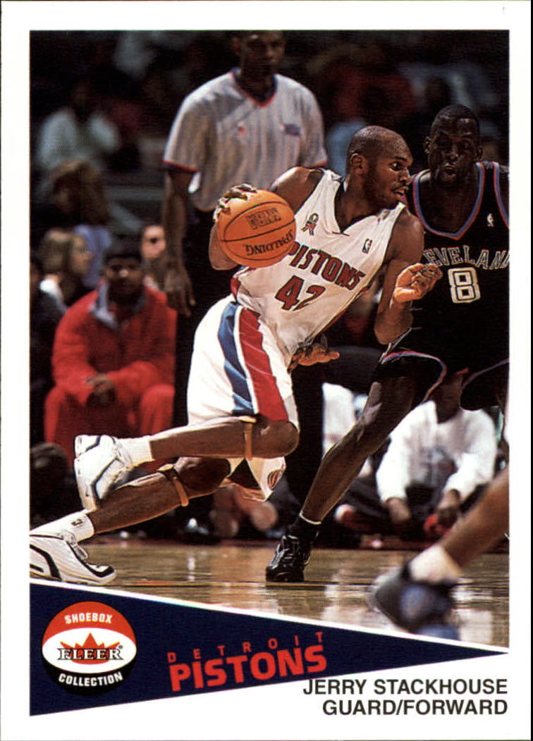 2001-02 Fleer Shoebox #9 Jerry Stackhouse